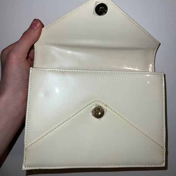 Pandora White Envelope Clutch Purse - Picture 2 of 6